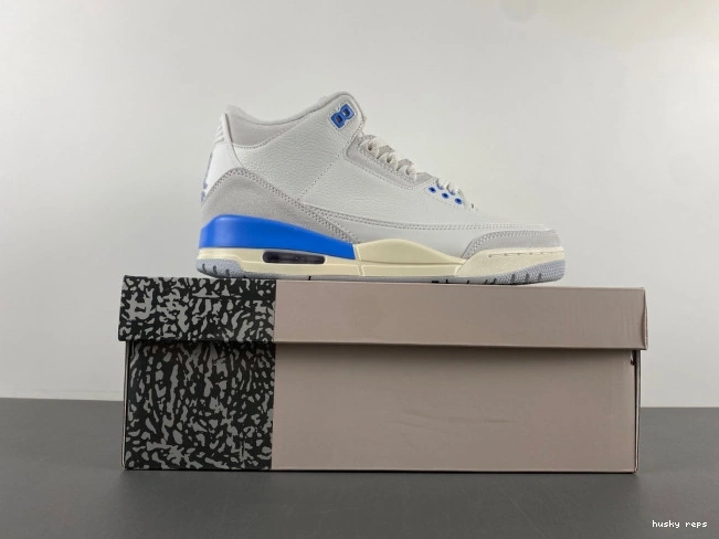 Rep Husky Jordan 3 Shorts Air Lucky CT8532-101 0716